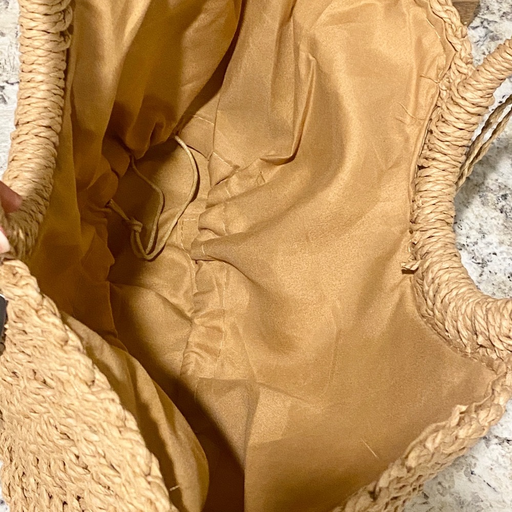 New!! Boho Woven moon shaped bag - Picture 12 of 13
